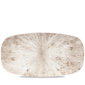 Stone Agate Grey Oblong Chefs Plate (No4) 13 7/8X7 3/8Inch x6