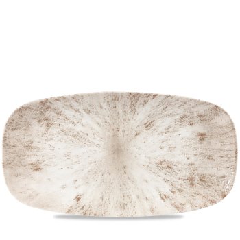Stone Agate Grey Oblong Chefs Plate (No4) 13 7/8X7 3/8Inch x6 Stone Agate Grey Oblong Chefs Plate (No4) 13 7/8X7 3/8Inch x6