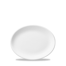 White Oval Plate 9inch x12