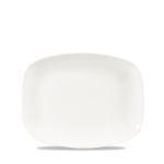 White Chefs Oblong Plate (No7) 10.3"X8" x12 White Chefs Oblong Plate (No7) 10.3"X8" x12