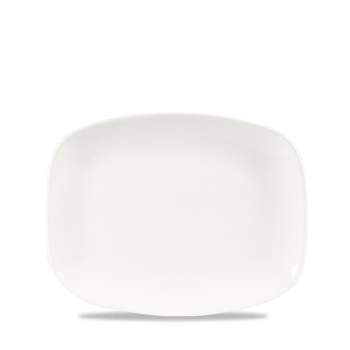 White Chefs Oblong Plate (No7) 10.3InchX8Inch x12 White Chefs Oblong Plate (No7) 10.3InchX8Inch x12
