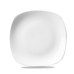 White x Squared Square Plate 8.5" Box 24