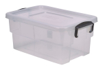 Storage Box 13L W/ Clip Handles x4