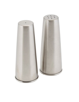 Conical Screw Base Condiment Set x1 Conical Screw Base Condiment Set x1