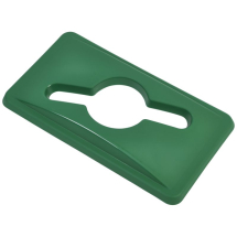 Green Glass Lid For Slim Recycling Bin x1 Green Glass Lid For Slim Recycling Bin x1