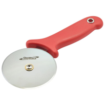 Pizza Cutter 4inch Wheel Red Plastic Handle
