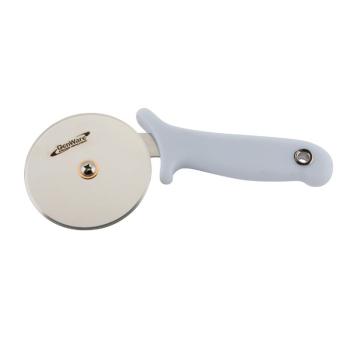 Pizza Cutter 4Inch Wheel White Plastic Handle