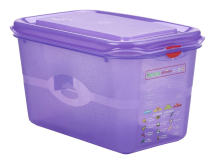 Allergen GN Storage Container 1/4 150mm Deep 4.3L x6 Allergen GN Storage Container 1/4 150mm Deep 4.3L x6