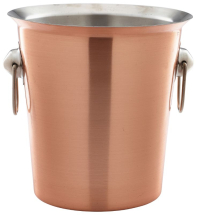 Copper Wine Bucket With Ring Handles x1