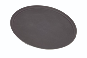 Tray Gengrip Fibreglass Oval 31Inch Black x1 Tray Gengrip Fibreglass Oval 31Inch Black x1