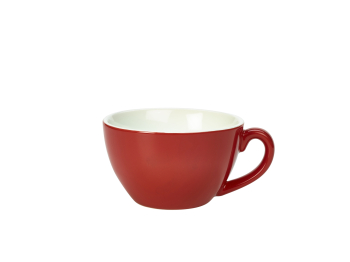 GenWare Porcelain Red Bowl Shaped Cup 34cl/12oz x6