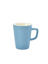 GenWare Porcelain Blue Latte Mug 34cl/12oz x6