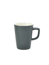 GenWare Porcelain Grey Latte Mug 34cl/12oz x6