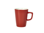 GenWare Porcelain Red Latte Mug 34cl/12oz x6