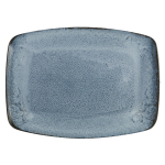 Glacier Rectangular Plate 32cm x6
