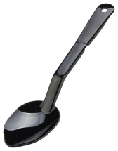 Solid Spoon 11inch Black PC x1