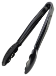 Utility Tongs 9" Black x1