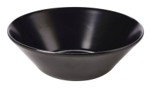 Luna Serving Bowl 24 Dia x 8cm H Black Stoneware x6