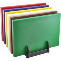 Low Density Chopping Board And Rack Set 18 x 12 x 1inch
