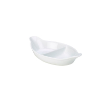 GenWare Divided Vegetable Dish 28cm White x4