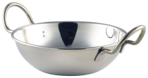 Stainless Steel Balti Dish 13cm(5inch)With Handl x1