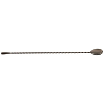 Gun Metal Teardrop Bar Spoon 35cm x1