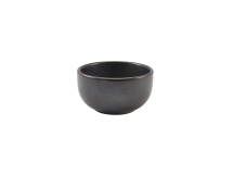 Terra Porcelain Cinder Black Round Bowl 11.5cm x6