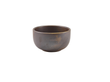 Terra Porcelain Rustic Copper Round Bowl 12.5cm x6 Terra Porcelain Rustic Copper Round Bowl 12.5cm x6