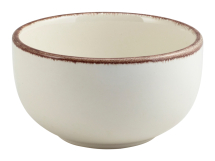Terra Stoneware Sereno Brown Round Bowl 12.5cm x6