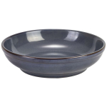 Terra Stoneware Rustic Blue Coupe Bowl 23cm x6