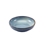 Terra Porcelain Aqua Blue Coupe Bowl 23cm x6
