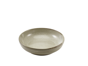 Terra Porcelain Smoke Grey Coupe Bowl 23cm x6