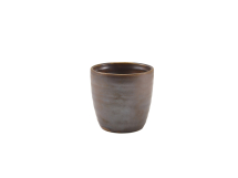 Terra Porcelain Rustic Copper Chip Cup 32cl/11.25oz x6 Terra Porcelain Rustic Copper Chip Cup 32cl/11.25oz x6