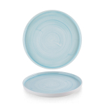 Stonecast Canvas Breeze  Walled Plate 8.25" Box 6 Stonecast Canvas Breeze  Walled Plate 8.25" Box 6