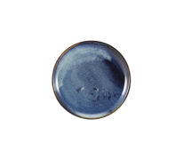 Terra Porcelain Aqua Blue Coupe Plate 24cm x6