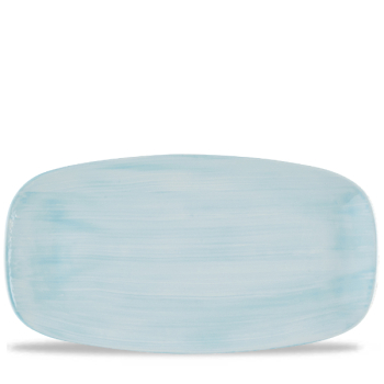 Stonecast Canvas Breeze  Chefs Oblong Plate 13 7/8x7 3/8Inch Box 6 Stonecast Canvas Breeze  Chefs Oblong Plate 13 7/8x7 3/8Inch Box 6