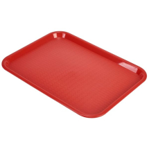 Fast Food Tray Red Medium x1 Fast Food Tray Red Medium x1