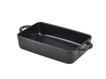 Cast Iron Effect Rectangular Dish 16 x 10.5 x 4cm x6 Cast Iron Effect Rectangular Dish 16 x 10.5 x 4cm x6