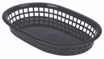 Fast Food Basket Black 27.5 x 17.5cm x6