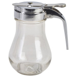 Glass Honey/Syrup Pourer 17.5cl/6oz x1 Glass Honey/Syrup Pourer 17.5cl/6oz x1