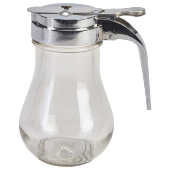Glass Honey/Syrup Pourer 17.5cl/6oz x1 Glass Honey/Syrup Pourer 17.5cl/6oz x1