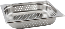 Perforated St/St Gastronorm Pan 1/2 - 100mm Deep x1