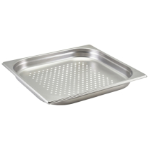 Perforated St/St Gastronorm Pan 2/3 40mm