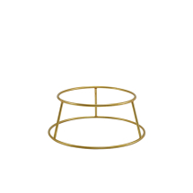 GenWare Gold Anti-Slip Round Buffet Riser 10cm x1 GenWare Gold Anti-Slip Round Buffet Riser 10cm x1