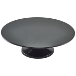 Black Melamine Cake Stand 33cm/13" x1