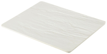 White Slate Melamine Platter GN 1/2 32.5x26.5cm x1