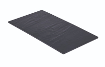 Slate Melamine Platter GN 1/3 32.5X17.5cm x1