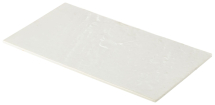 White Slate Melamine Platter GN 1/3 32.5x17.5cm x1