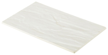 White Slate Melamine Platter GN 1/4 26.5x16cm x1