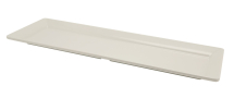 White Melamine Platter GN 2/4 Size 53X17.5cm x1